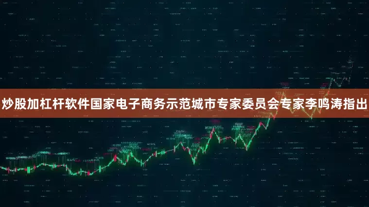 炒股加杠杆软件国家电子商务示范城市专家委员会专家李鸣涛指出